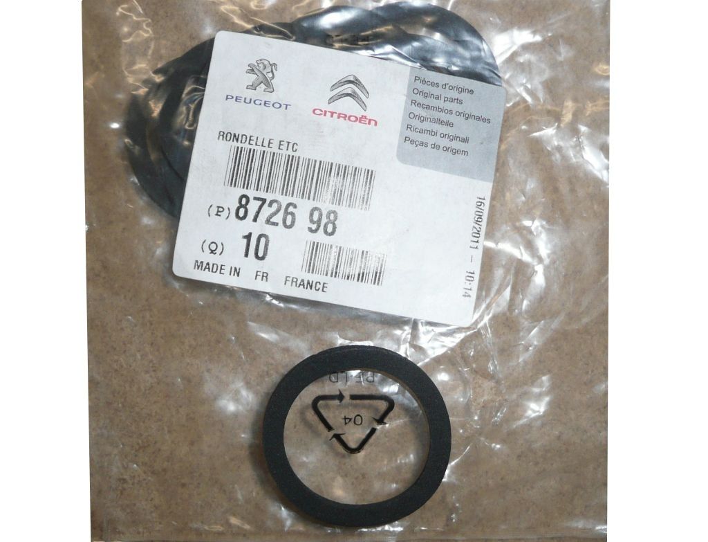 Gasket, Seal New Original 8726.98 872698 Citroen Peugeot main product photo