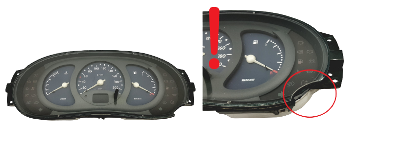 Speedometer/Instrument Cluster Renault Kangoo 1 7700313173 K5 47541 main product photo