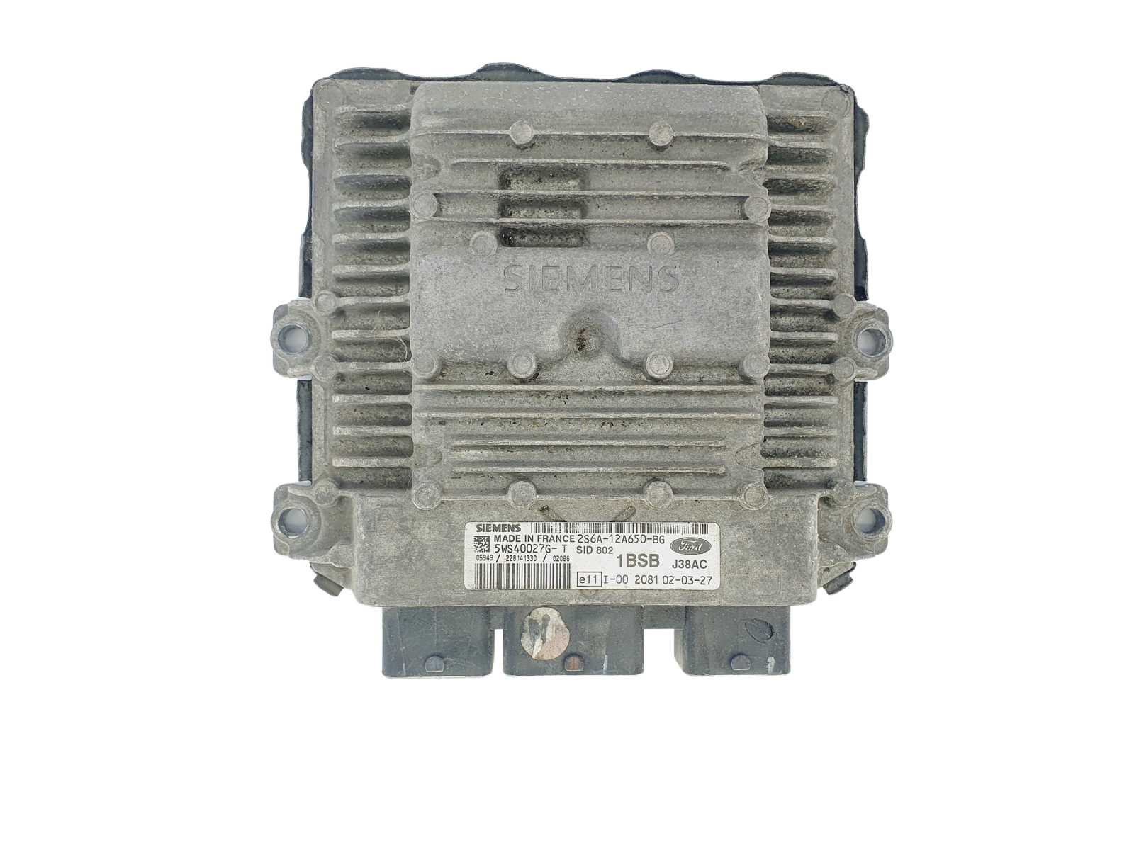 Controller 2S6A-12A650-BG 5WS40027G-T SID 802 Ford Siemens 47692 main product photo