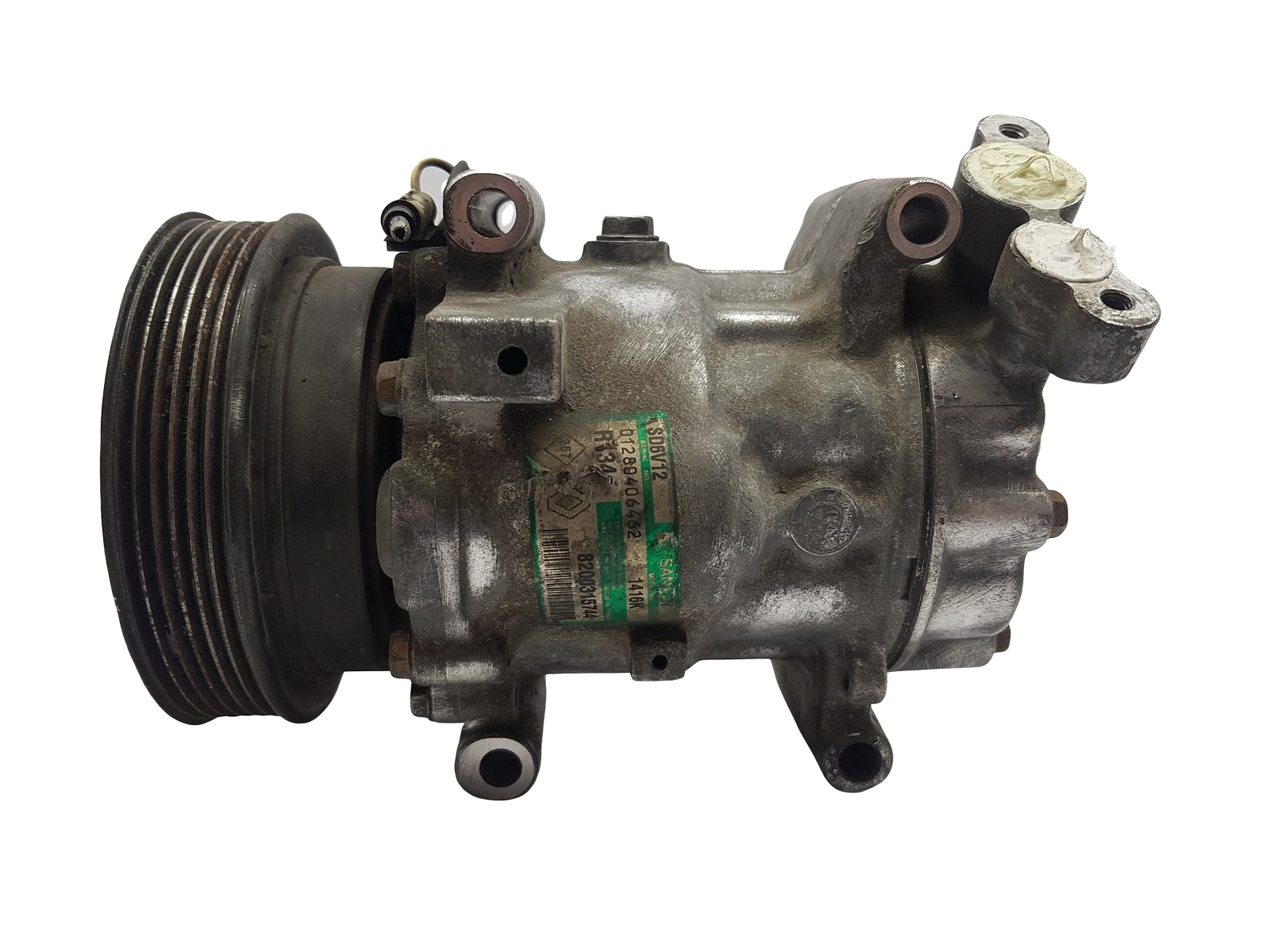 Air Con Compressor/Pump Renault 8200315744 SD6V12 1416K Sanden 7150 main product photo