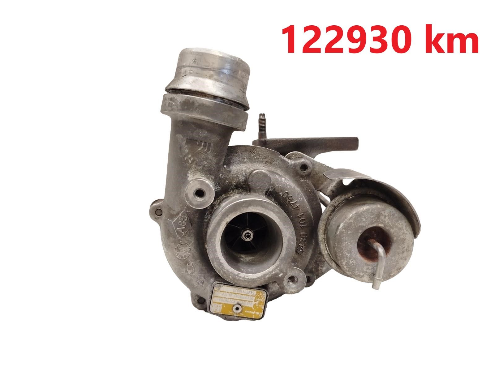 Turbocharger 841167H82728353 54359710025 1.5 dci 54391014760 122930 km main product photo