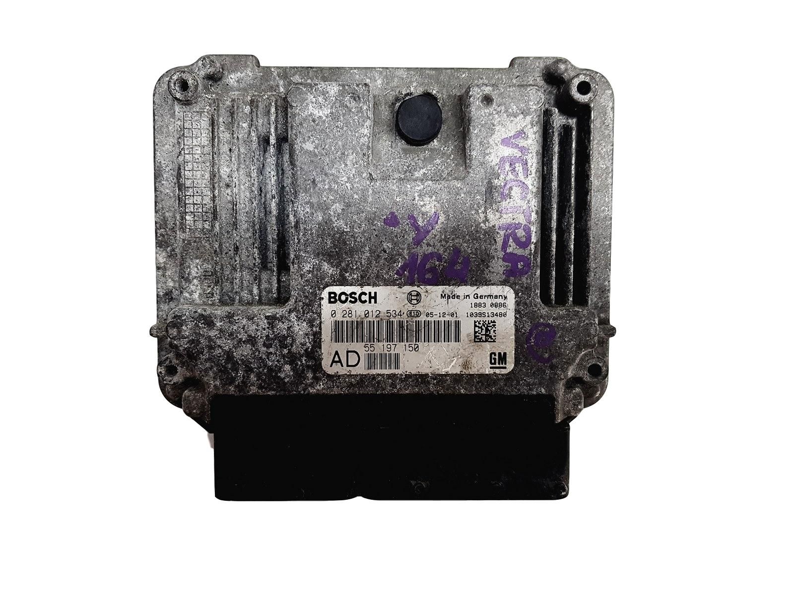 Controller 55197150 AD 0281012534 Opel Bosch 11339 main product photo