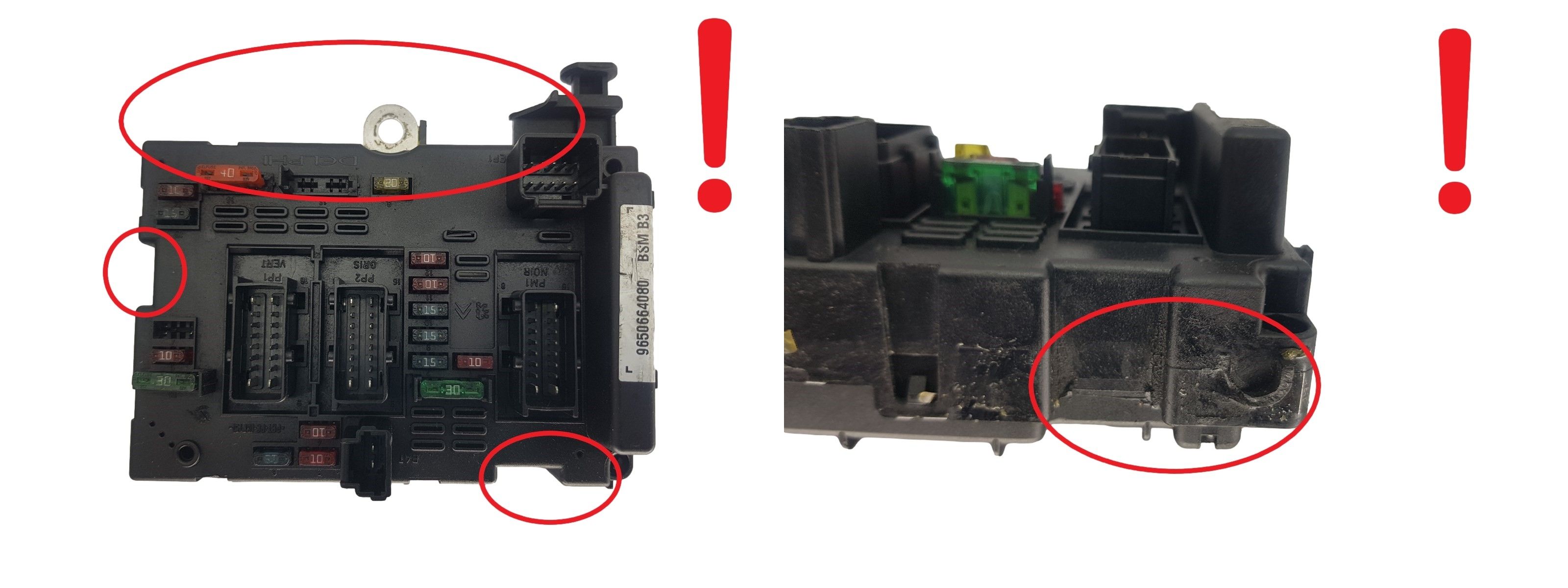 Controller BSM B3 9650664080 PSA Delphi 2095 main product photo