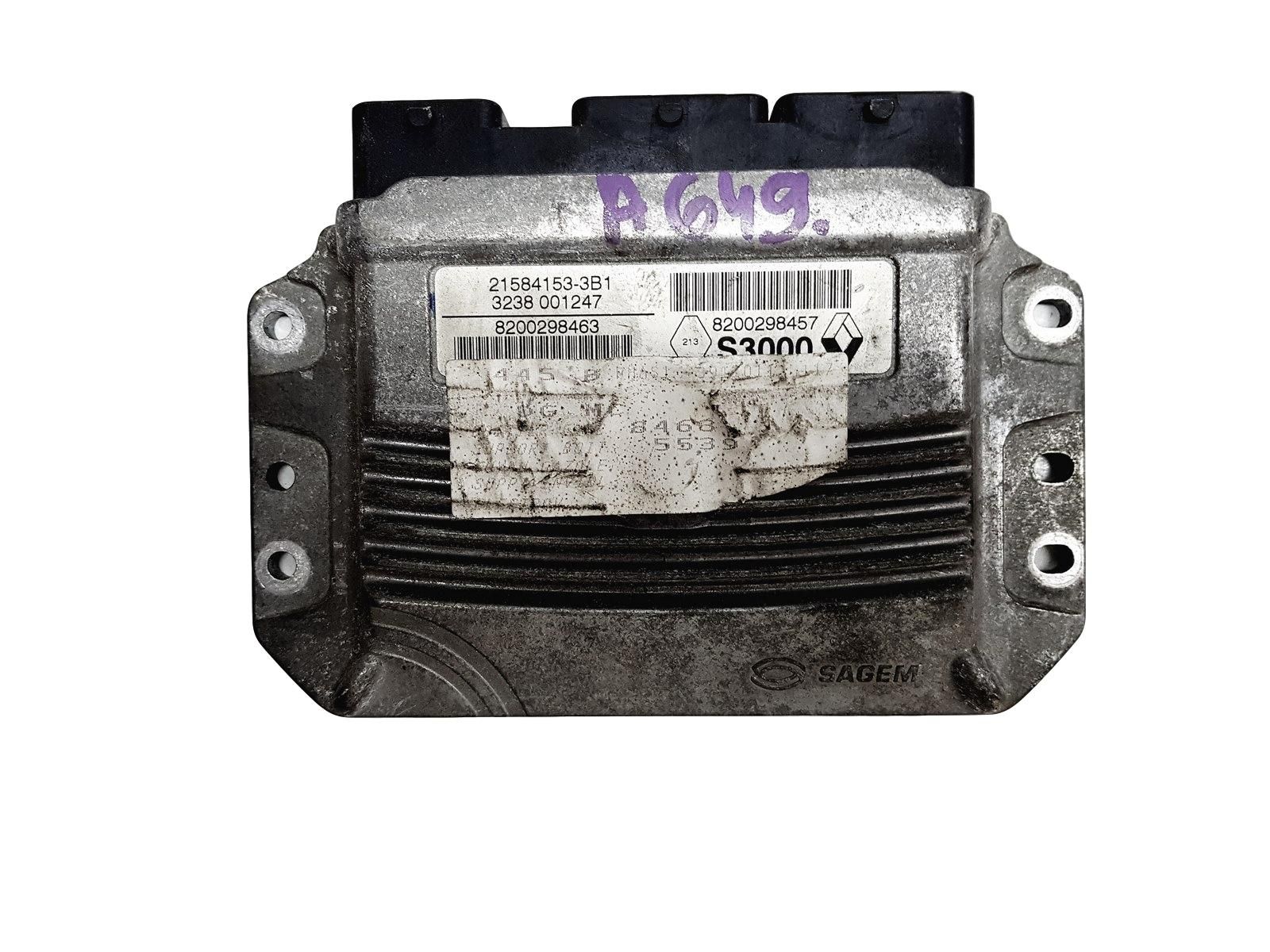 Controller 21584153-3B1 8200298463 8200298457 Renault Sagem 11010 main product photo