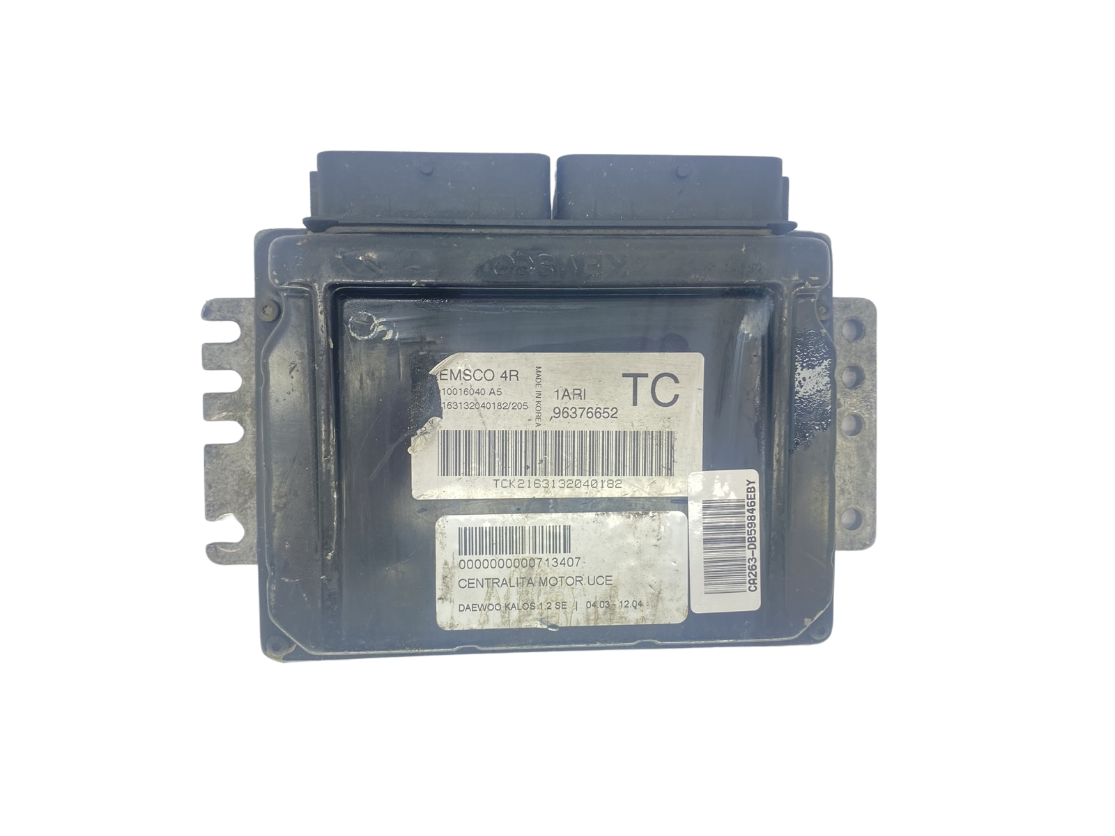 Controller 96376652 S010016040A5 Chevrolet Daewoo Kemsco 59846 main product photo