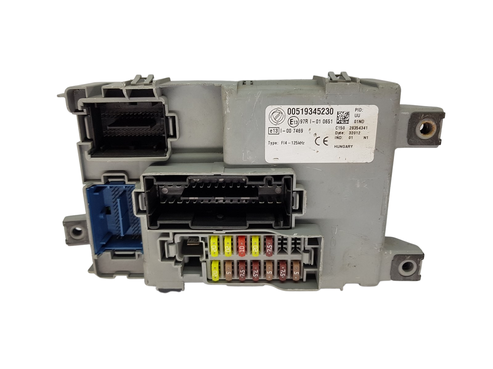 Controller BSI 00519345230 28354341 Fiat Delphi 20797 main product photo