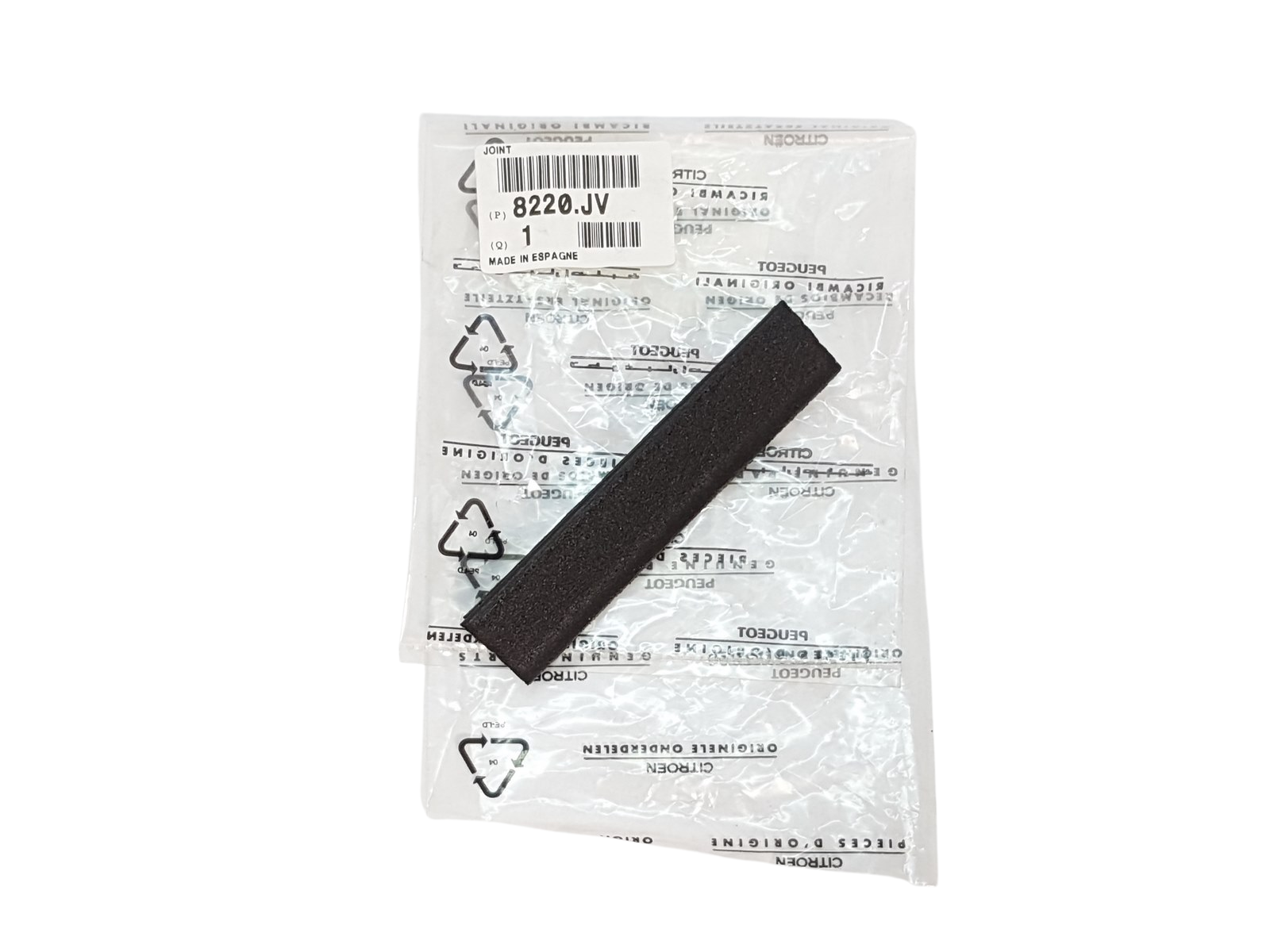 Cowl Panel Seal Original Citroen Peugeot 8220JV 8220.JV main product photo