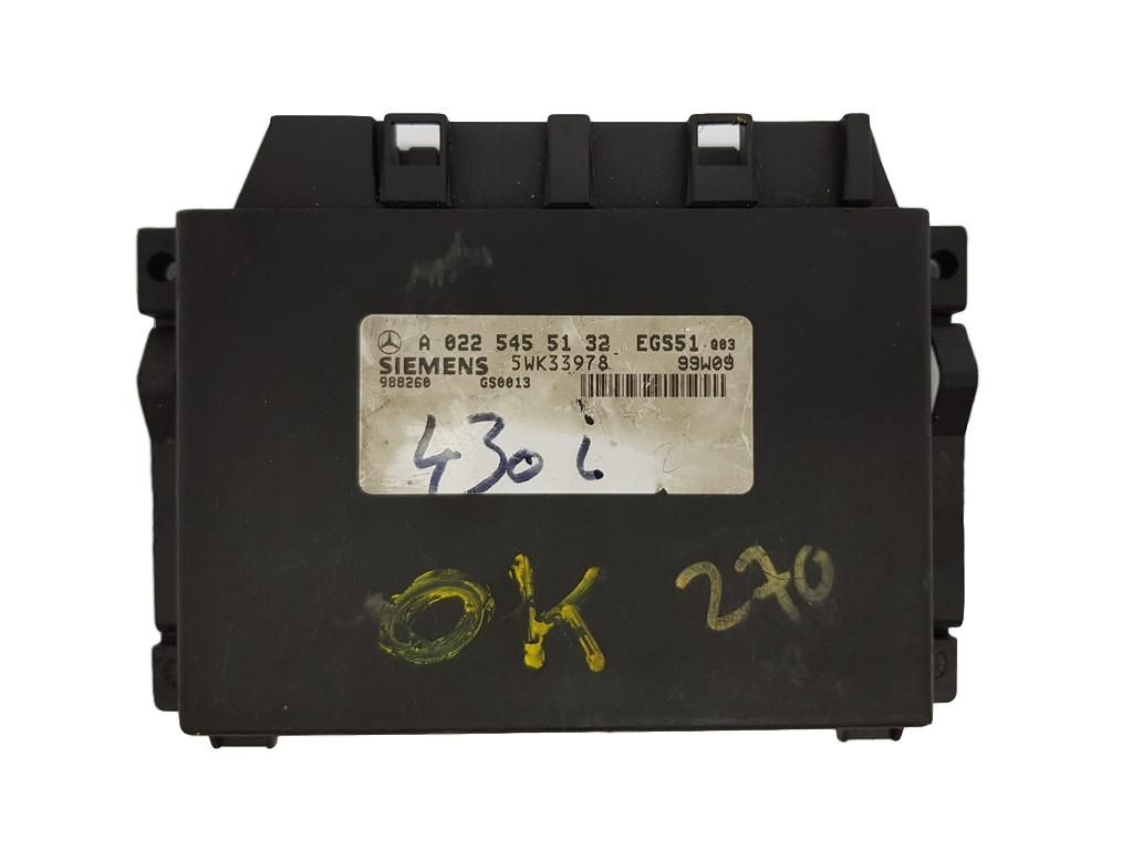 Gearbox Controller A0225455132 5WK33978 Mercedes Siemens