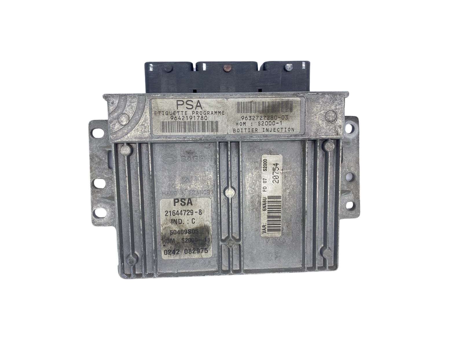 Controller 9642191780 9632727280-03 21644729-8 PSA Sagem 63041 main product photo