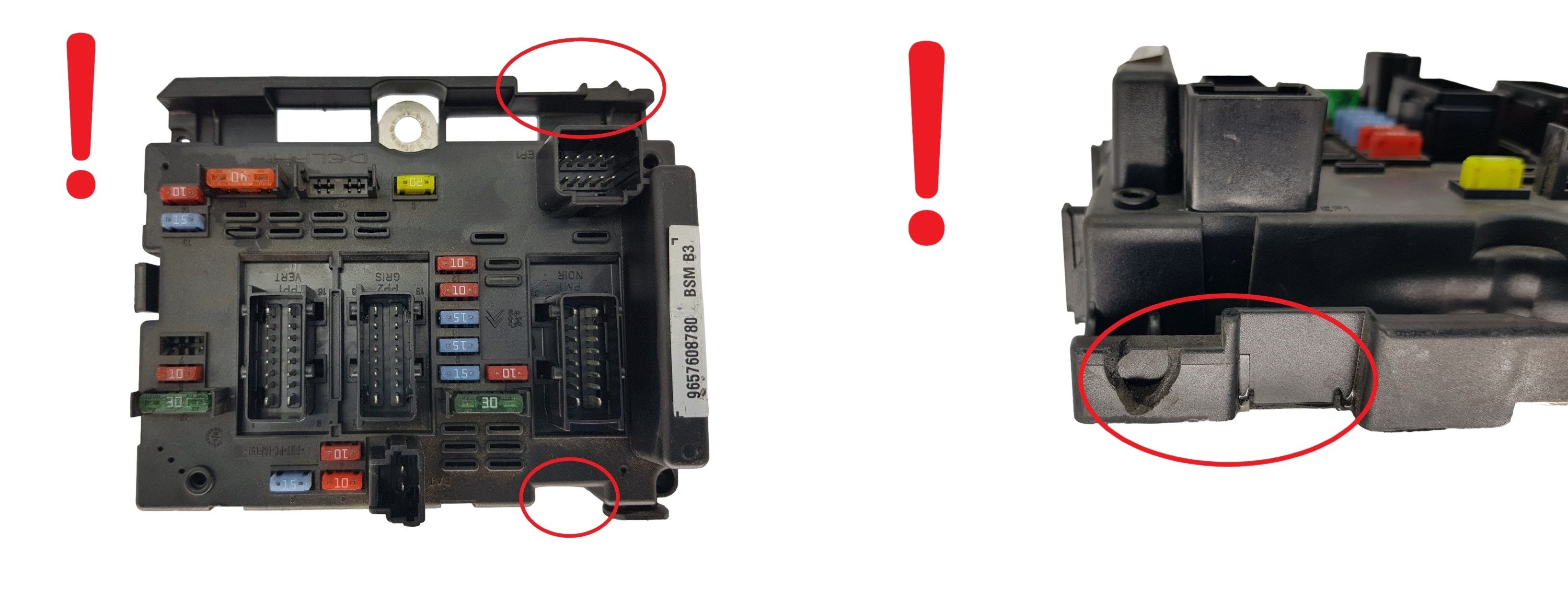 Controller BSM B3 9657608780 PSA Delphi 1754 main product photo