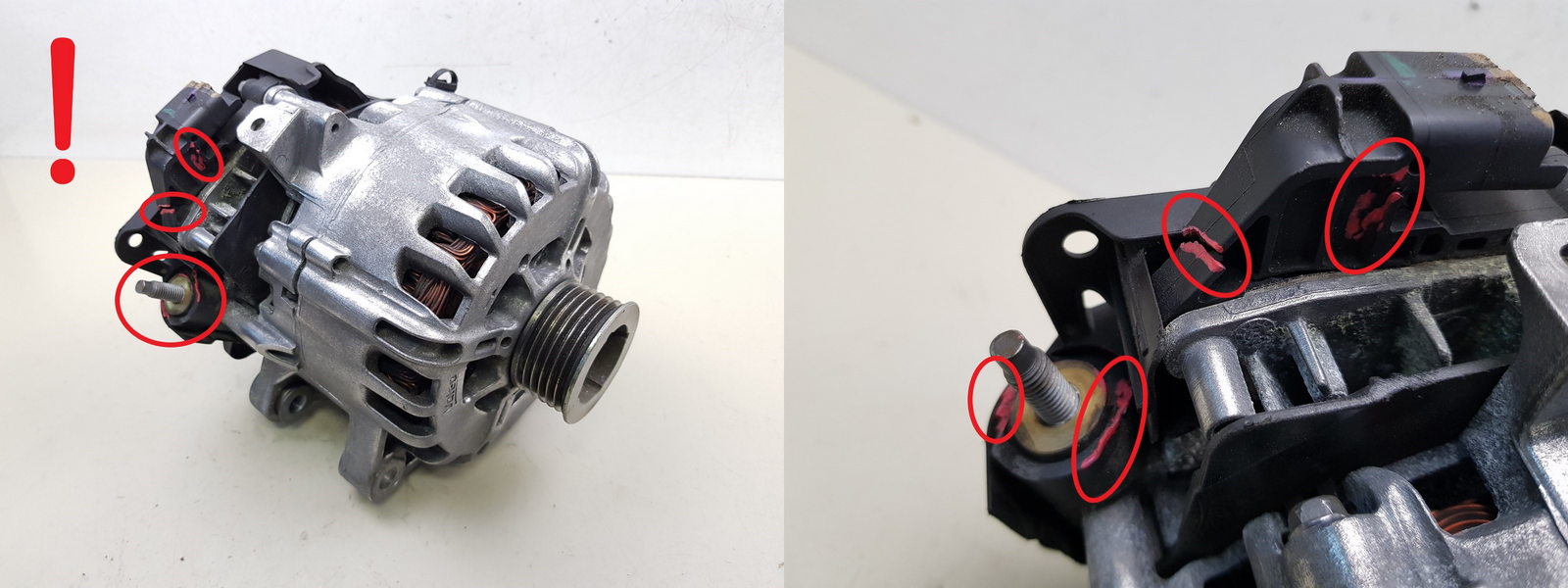 Alternator 9675753680-02 2612707B 37VE50 Valeo Peugeot 1.6 HDI main product photo