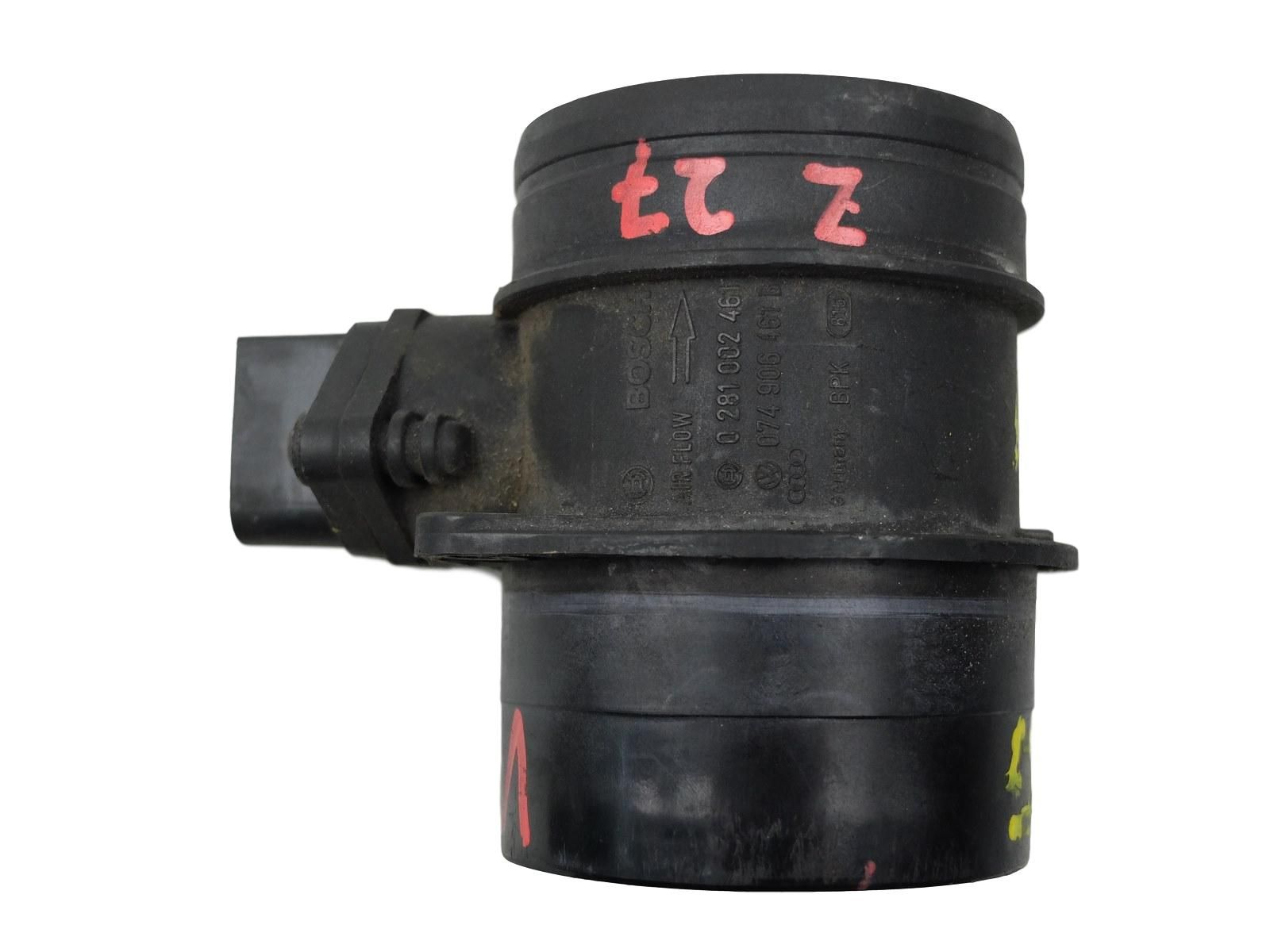 Air Flow Meter 0281002461 074906461B VW Audi Seat Skoda Bosch 1161 main product photo