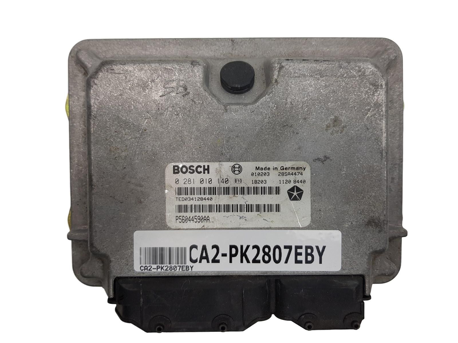 Engine Controller P56044590AA 0281010140 Jeep Bosch main product photo