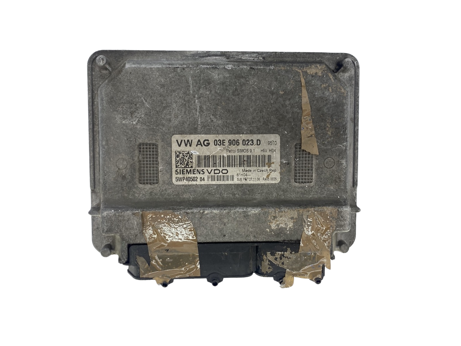 Controller 03E906023D 5WP40502 04 VW Seat Siemens 51712 main product photo