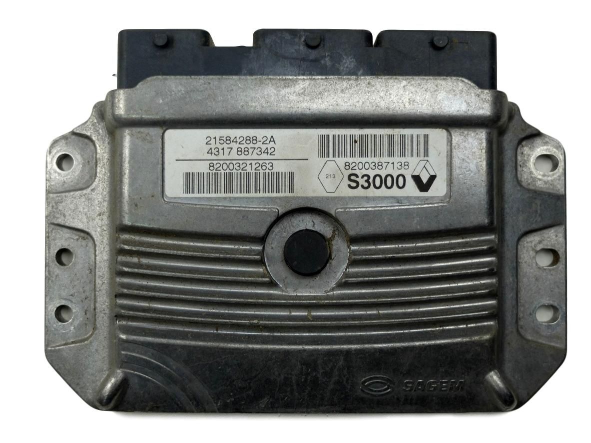 Controller ECU 8200321263 21584288-2A 1,6 K4M Renault Sagem 1134 main product photo