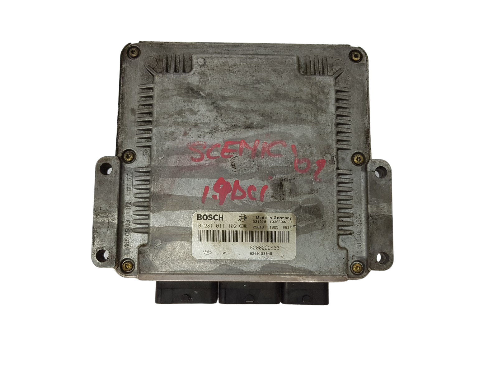 Controller 0281011102 8200153945 8200222133 Renault Bosch 15766 main product photo