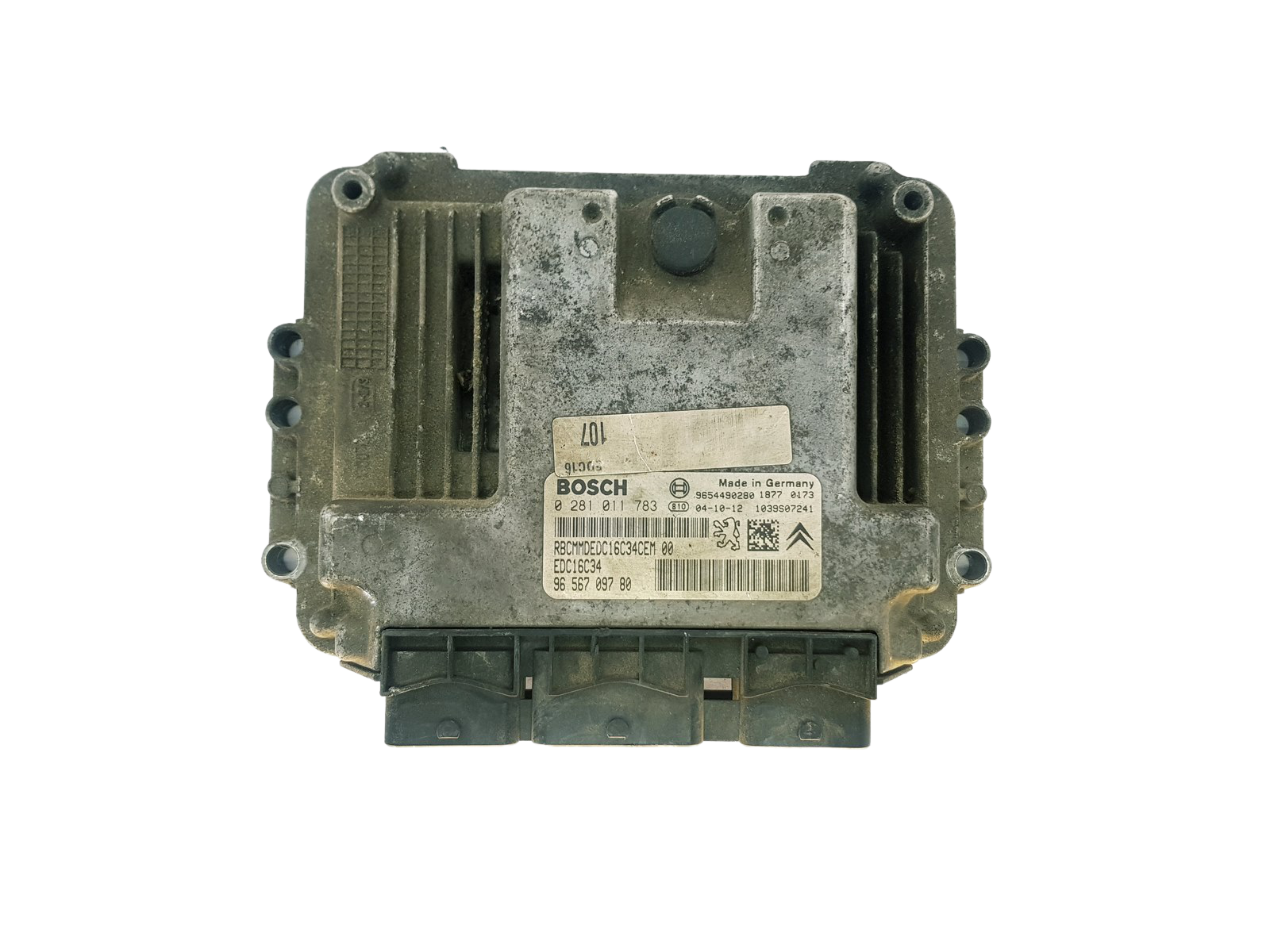 Controller 0281011783 9656709780 9654490280 PSA Bosch 33327 main product photo
