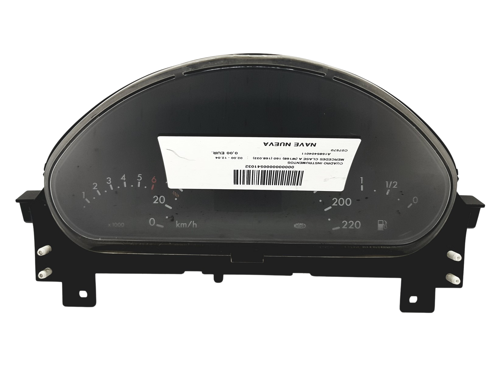 Speedometer/Instrument Cluster Mercedes A W168 A1685404011 56582 main product photo