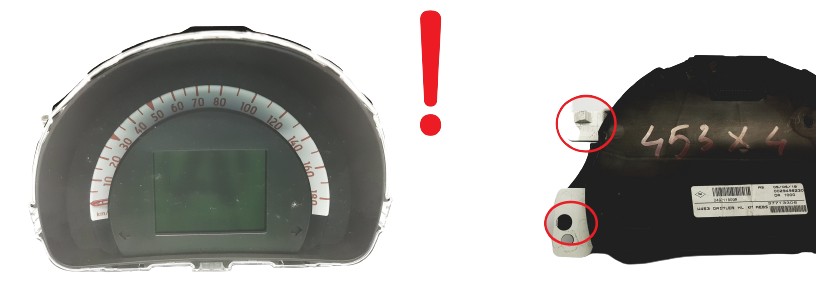 Speedometer/Instrument Cluster Smart Forfour 248211809R 55821 main product photo