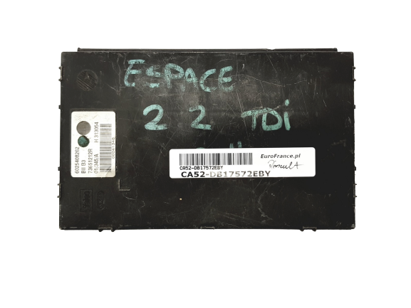 Controller BII B3 73651212R 6025408262 H313054 Renault Valeo 17572 main product photo