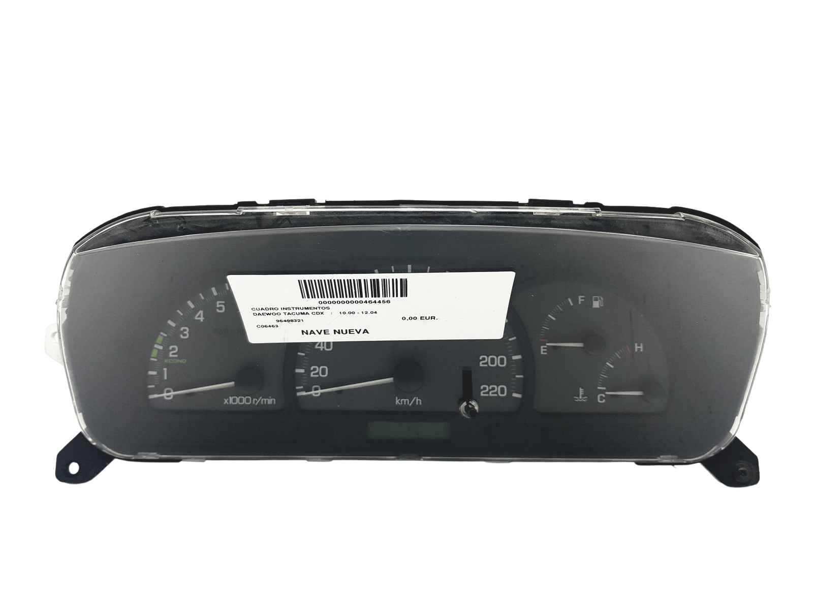 Speedometer/Instrument Cluster Daewoo Tacuma 96498321 55186 main product photo