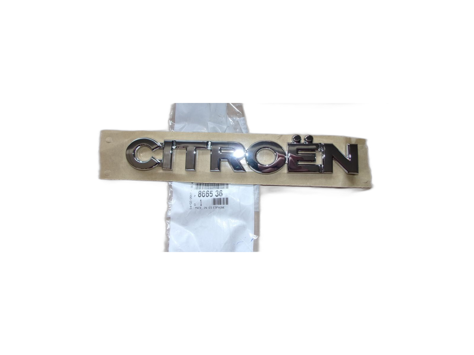 Emblem New Original 8665.36 866536 Citroen main product photo