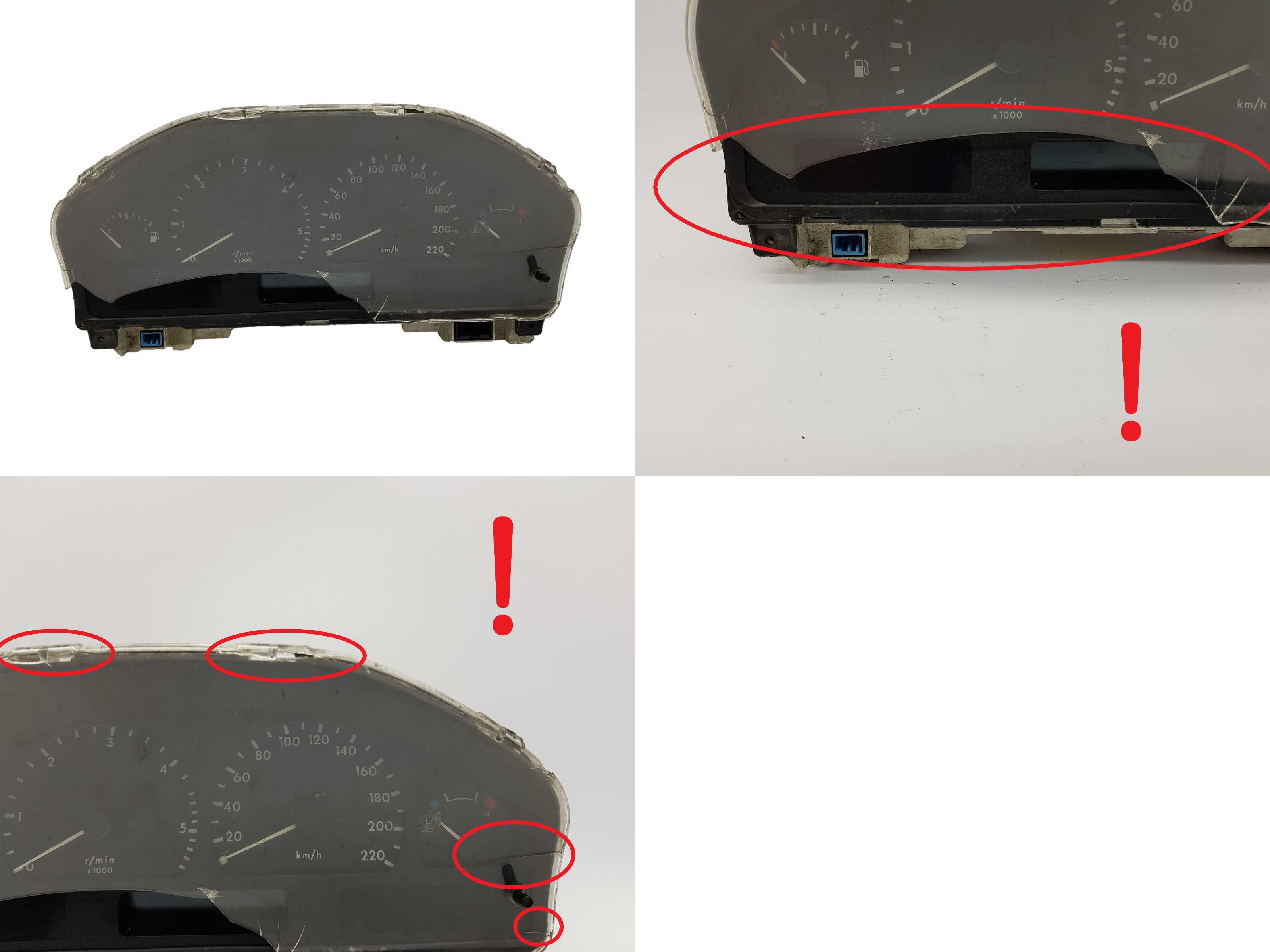 Speedometer/Instrument Cluster Land Rover Range YAC111690 LR0010007 2060 main product photo