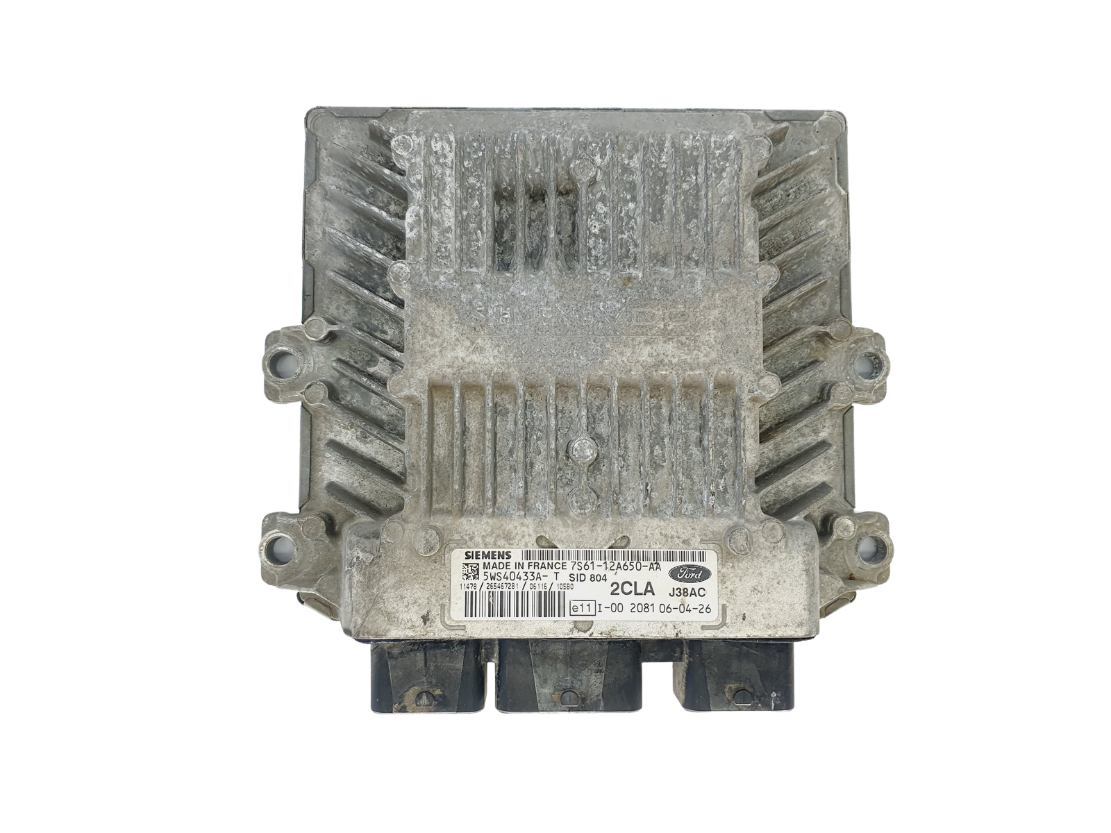 Controller 7S61-12A650-AA 5WS40433A-T SID 804 Ford Siemens 38112 main product photo