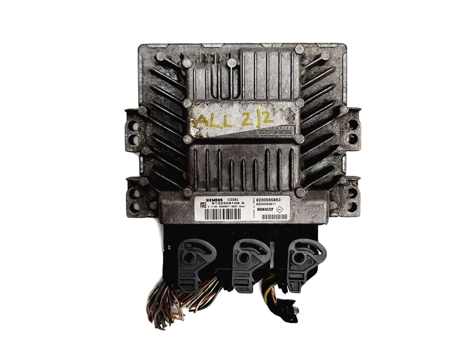 Controller S122326109A 8200565863 8200592611 SID301 Renault Siemens 4758 main product photo