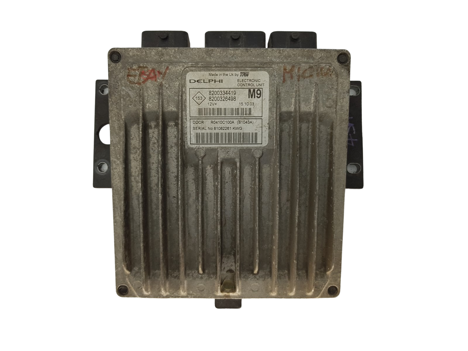 Controller 8200334419 8200326498 R0410C100A Renault Delphi 16397 main product photo