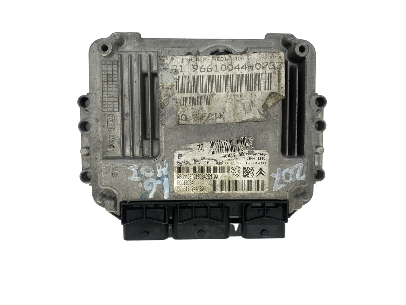 Controller 0281012465 9661004480 9653958980 PSA Bosch 52721 main product photo