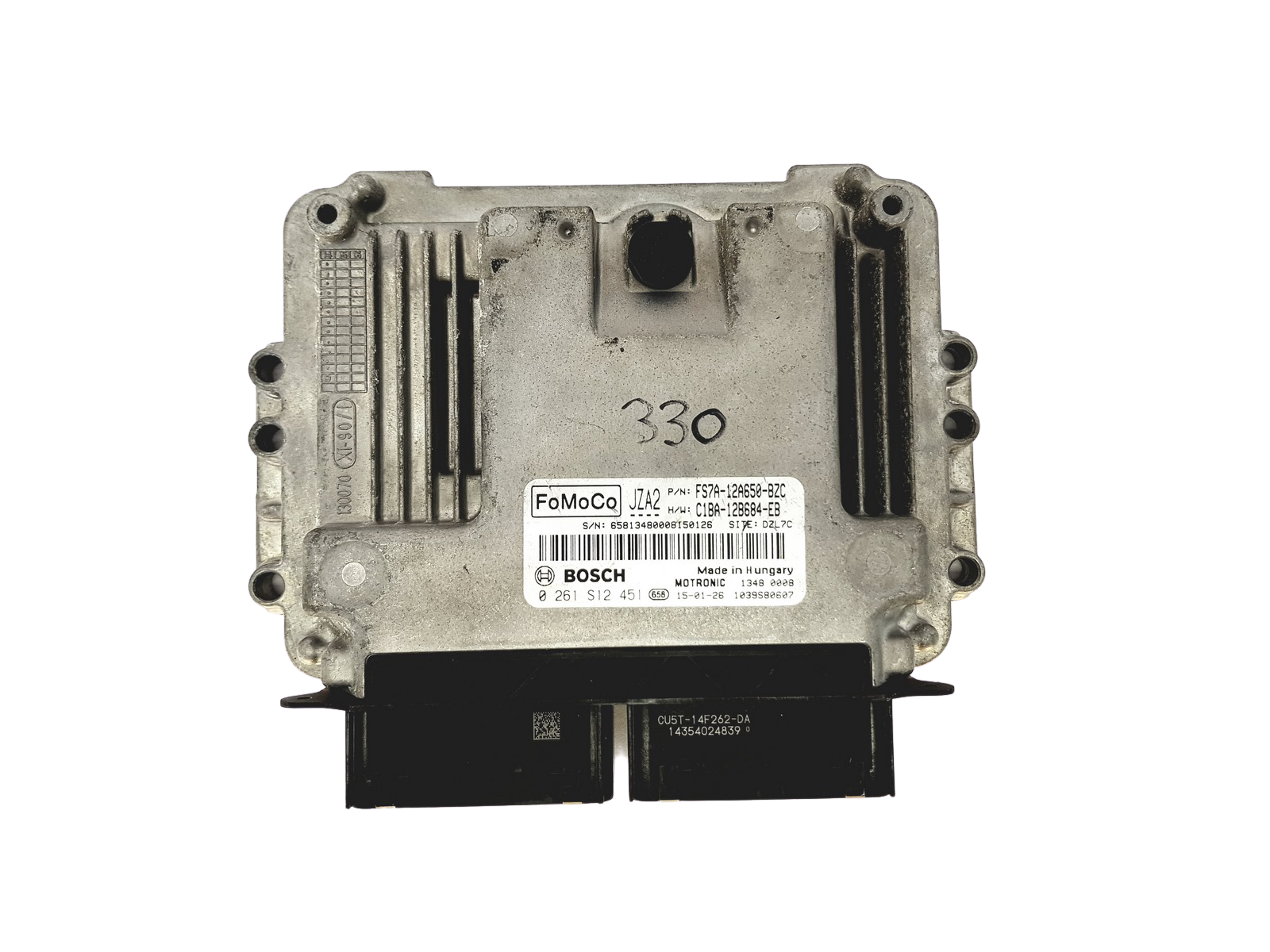 Controller 0261S12451 FS7A-12A650-BZC C1BA-12B684-EB Ford Bosch main product photo