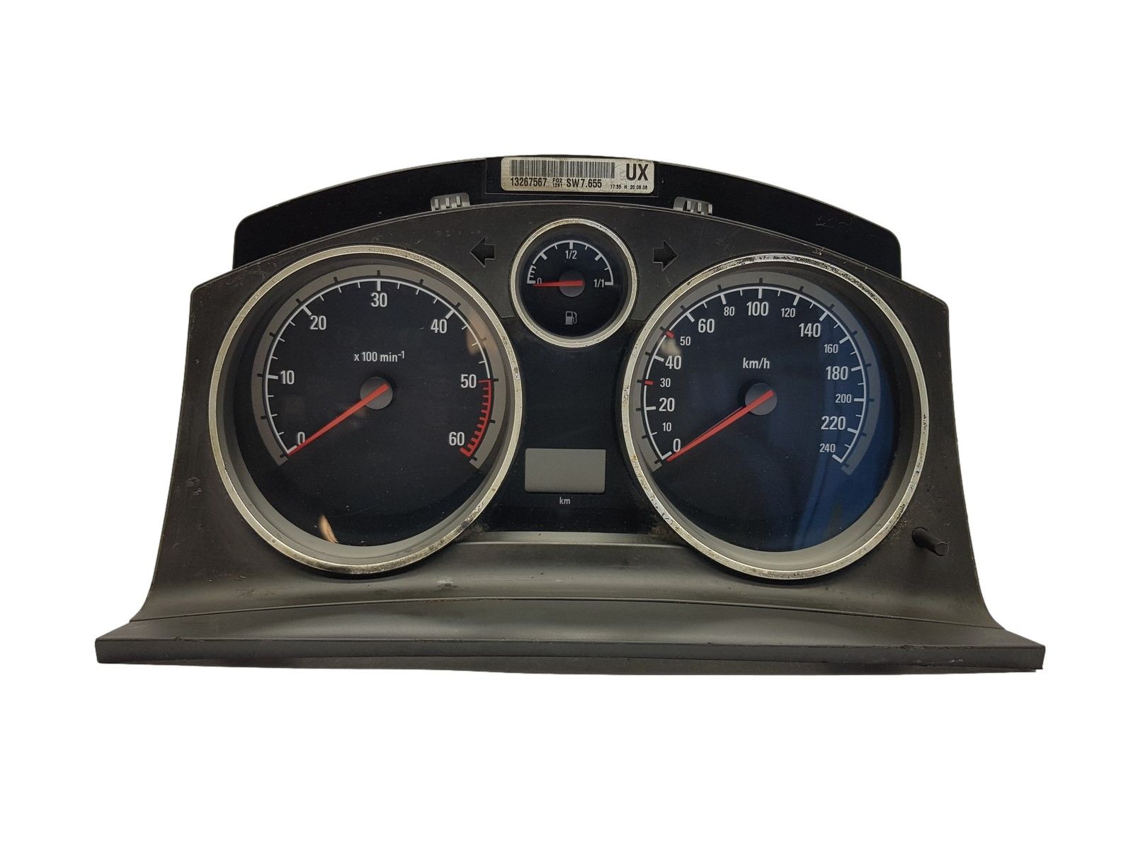 Speedometer/Instrument Cluster Opel Astra H Zafira B 13267567UX 2395 main product photo
