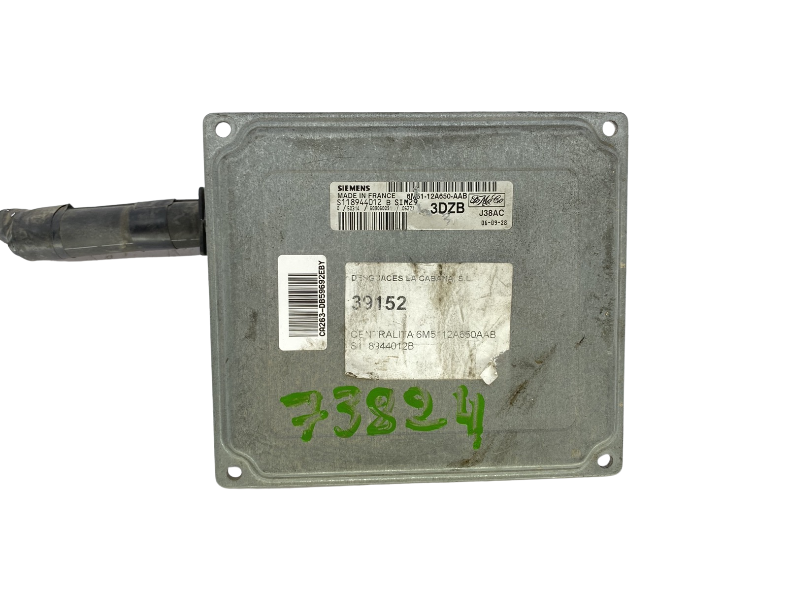 Controller S118944012B 6M51-12A650-AAB Ford Siemens 59692 main product photo