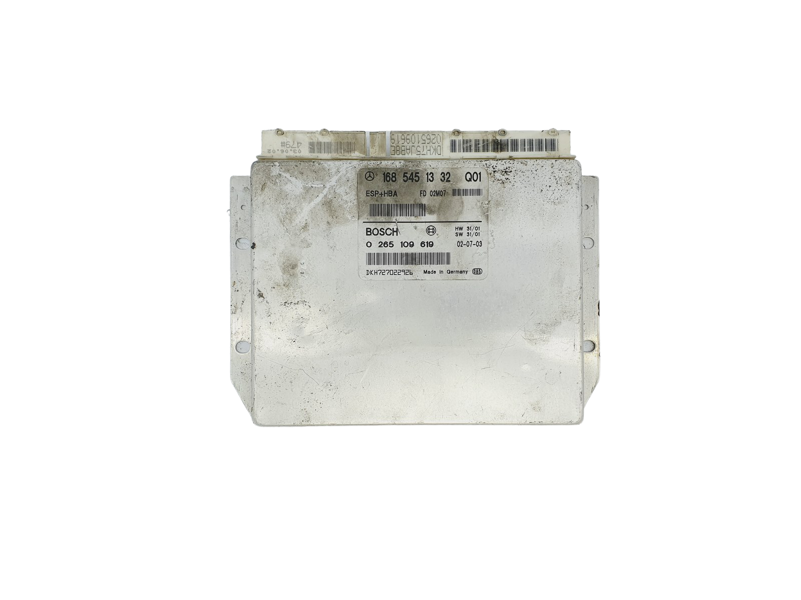 Controller 1685451332Q01 0265109619 Mercedes Bosch 41917 main product photo