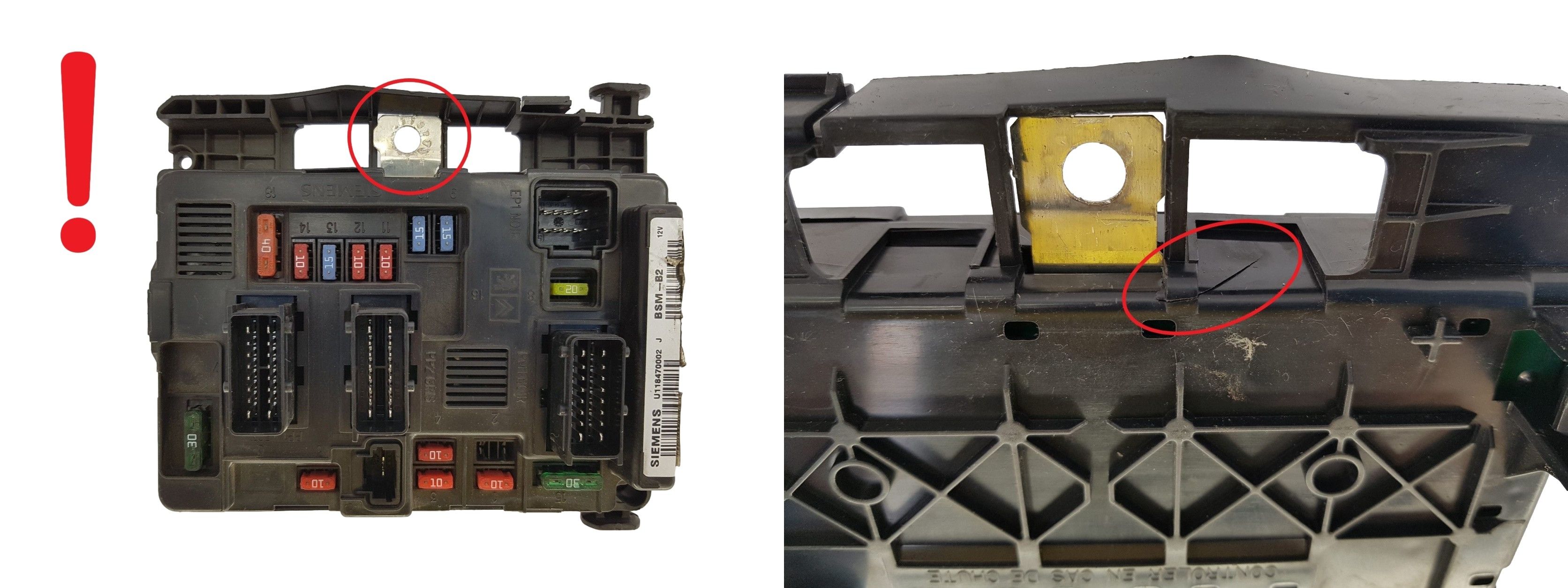 Controller BSM-B2 9650618580 U118470002J PSA Siemens 1522 main product photo