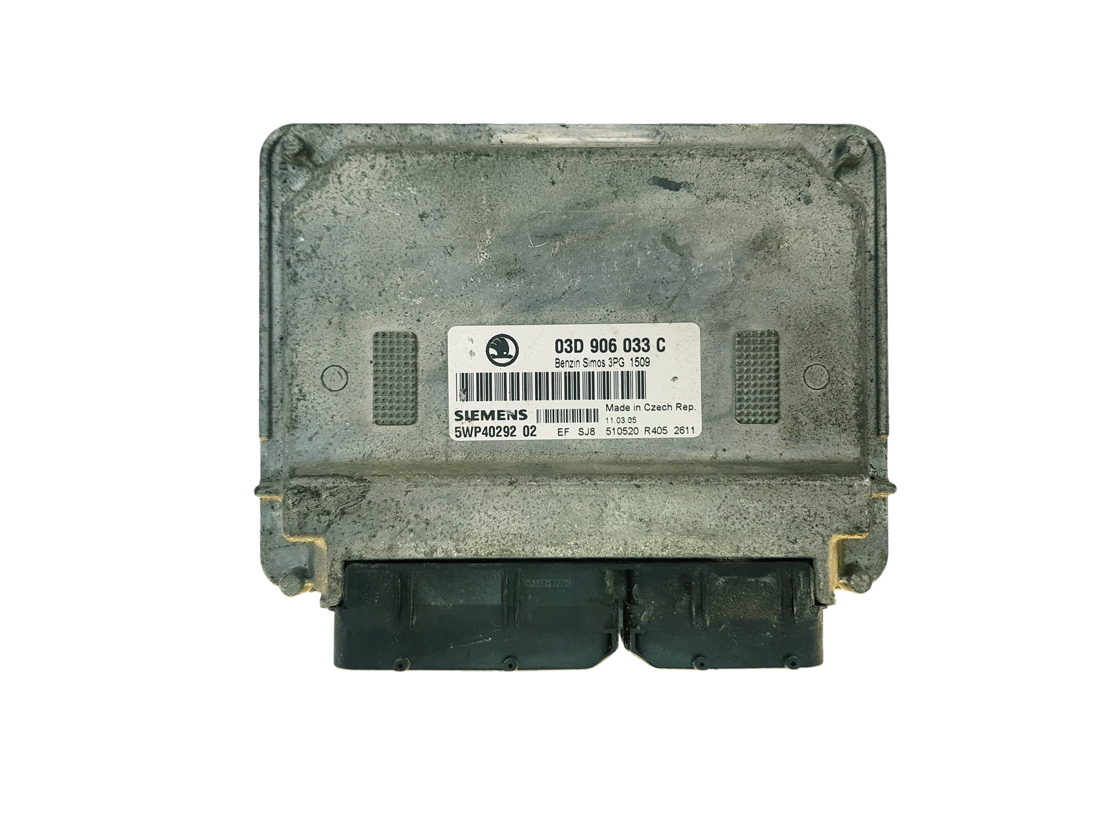 Controller 03D906033C 5WP40292 02 Skoda Siemens 32204 main product photo