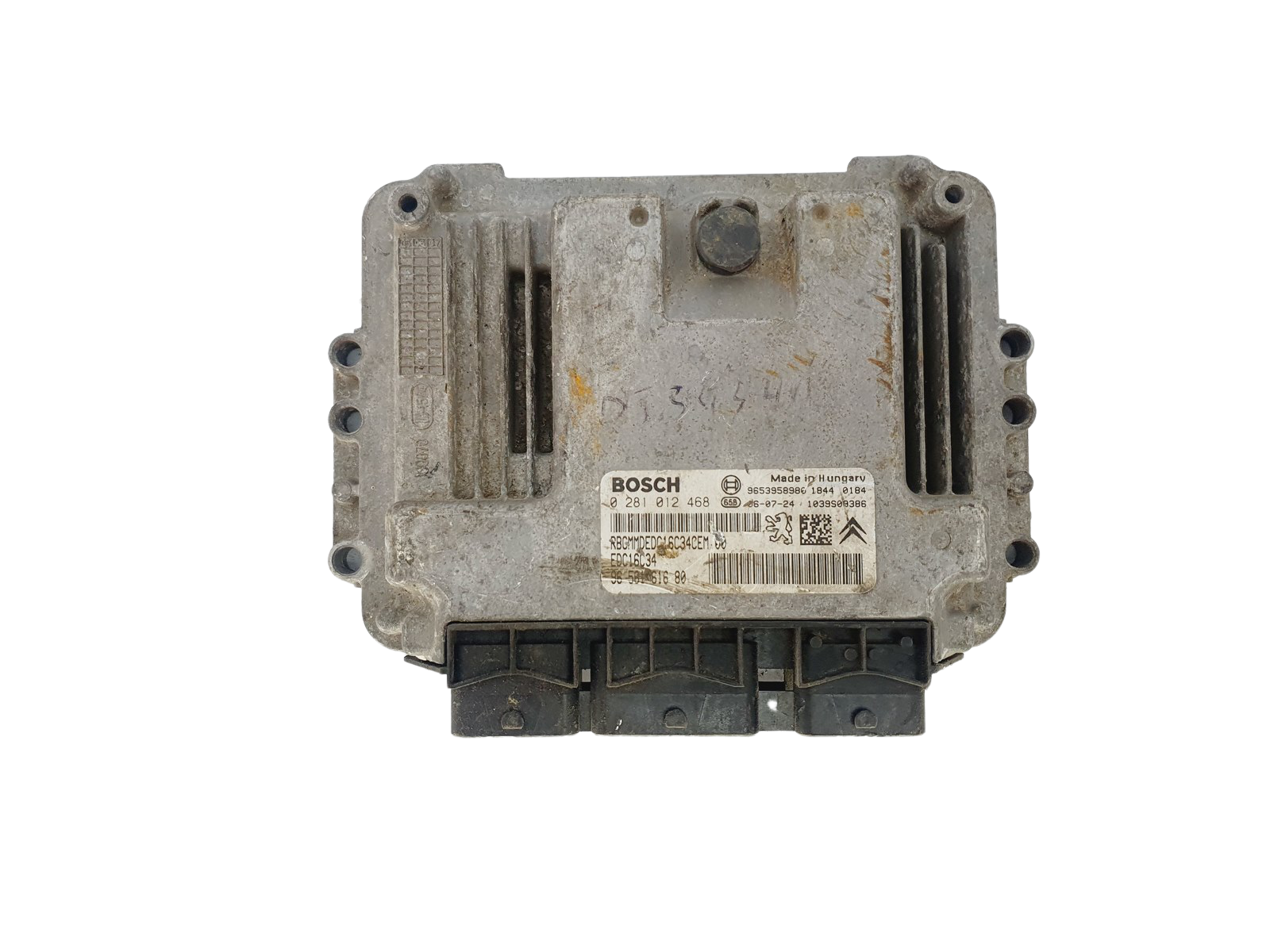 Controller 0281012468 9656161680 PSA Bosch 38395 main product photo