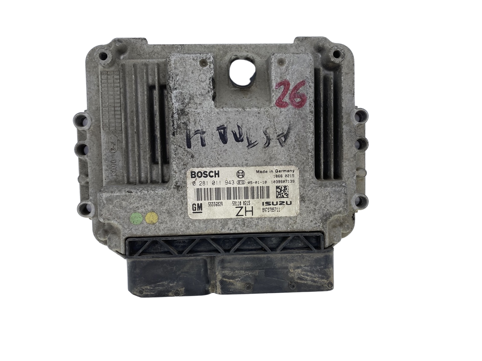 Controller Opel 0281011943 55556829 8973785711 Bosch GM Isuzu 52385 main product photo