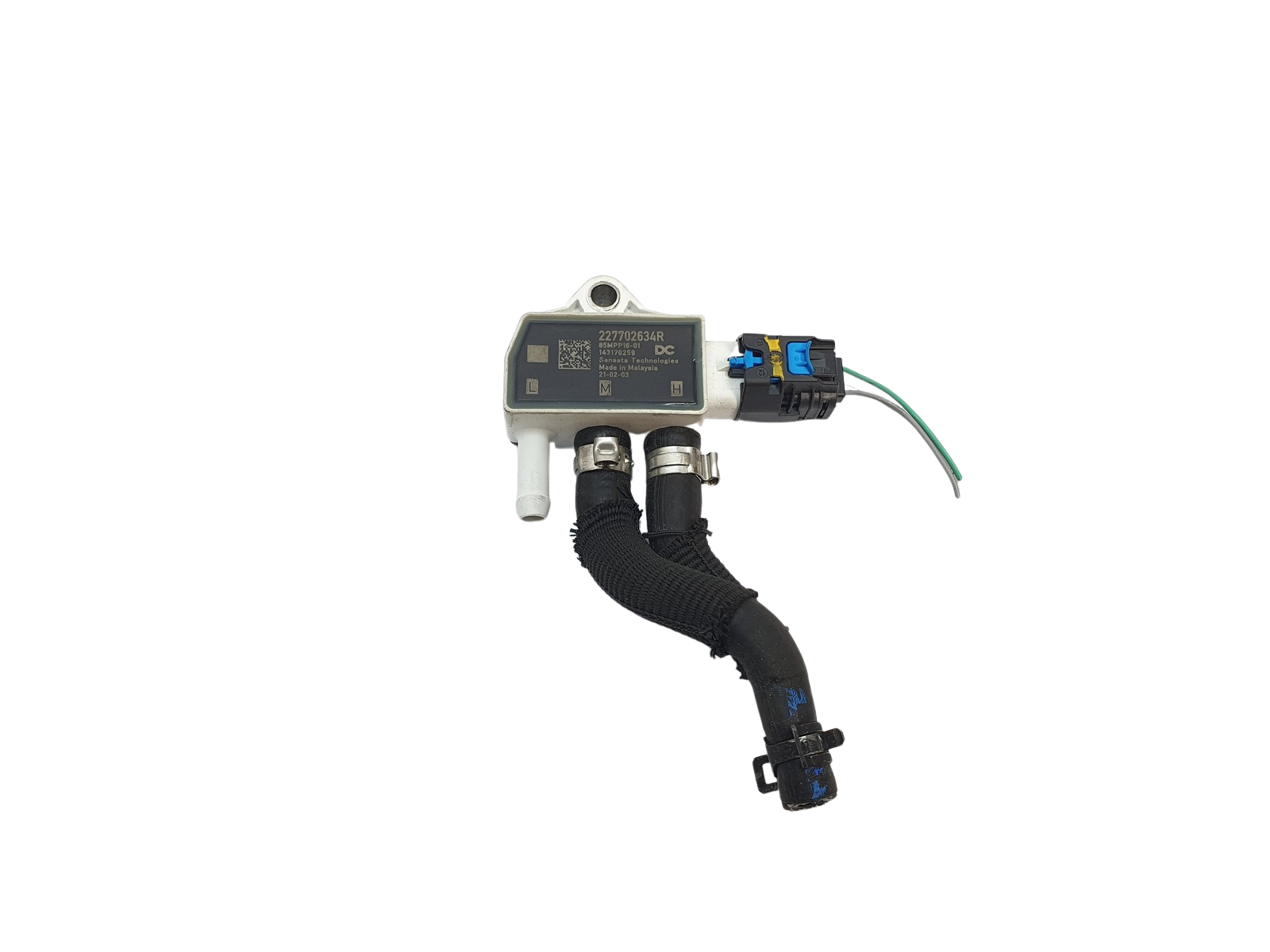 Differential Pressure Sensor 227702634R 85MPP1601 Renault Sensata 0km