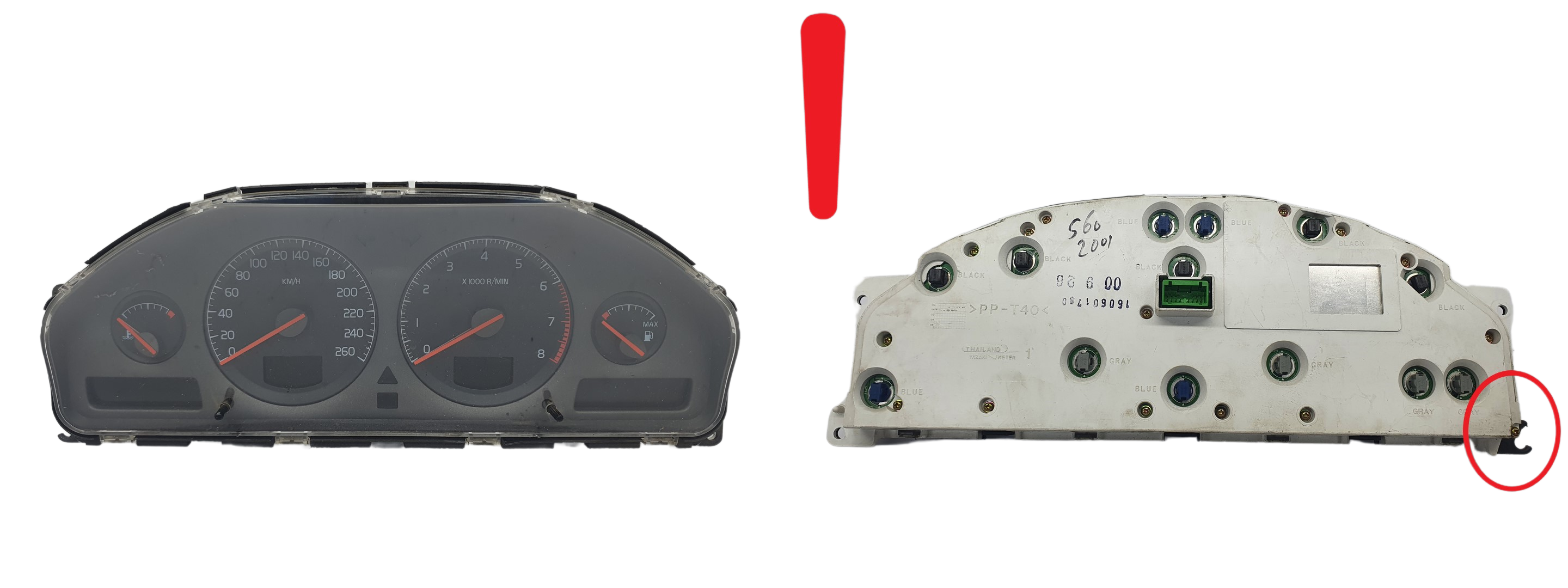 Speedometer/Instrument Cluster Volvo V50 30669182 69294970T 60912