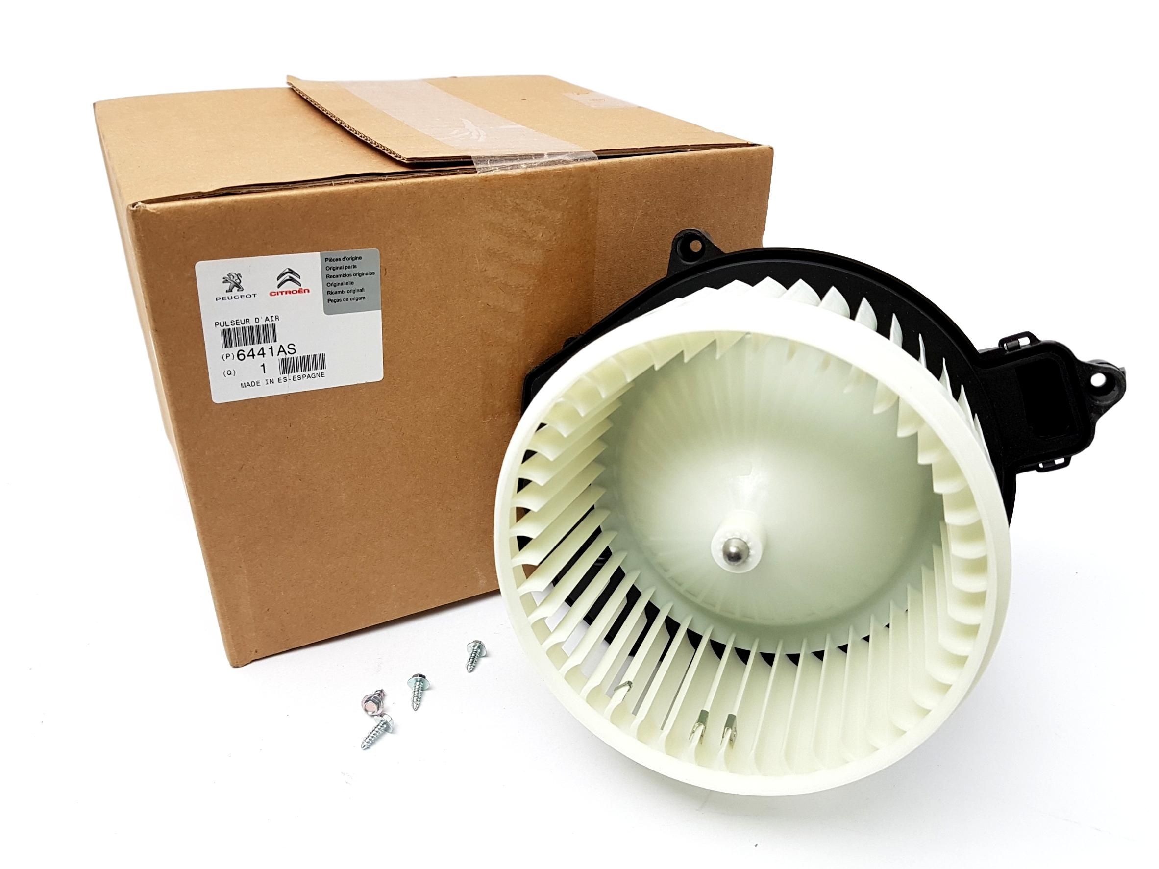 Heater Fan Blower Motor New Original Citroen/Peugeot Berlingo Partner