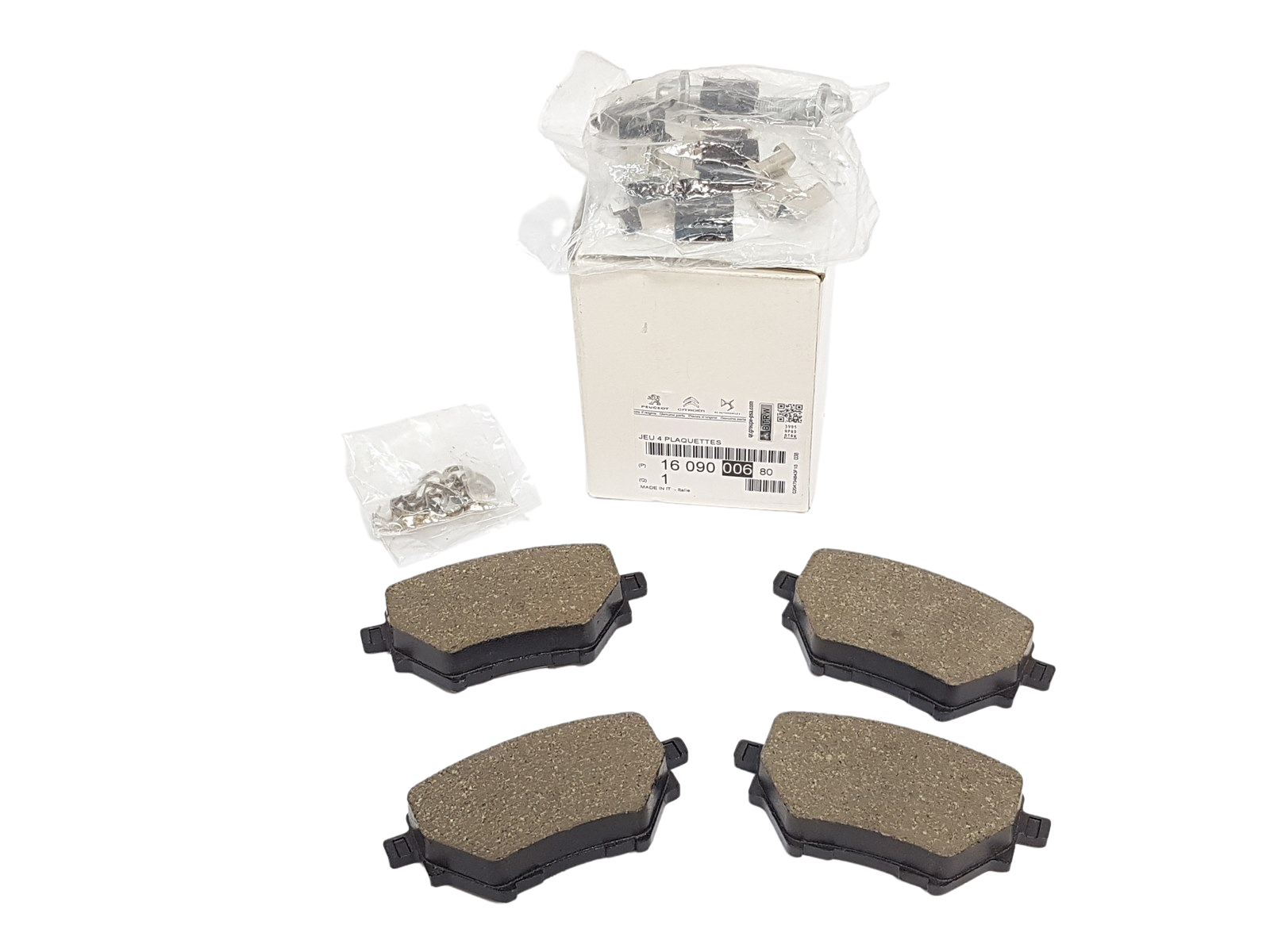 Brake Pads Rear Original Citroen Peugeot 1609000680