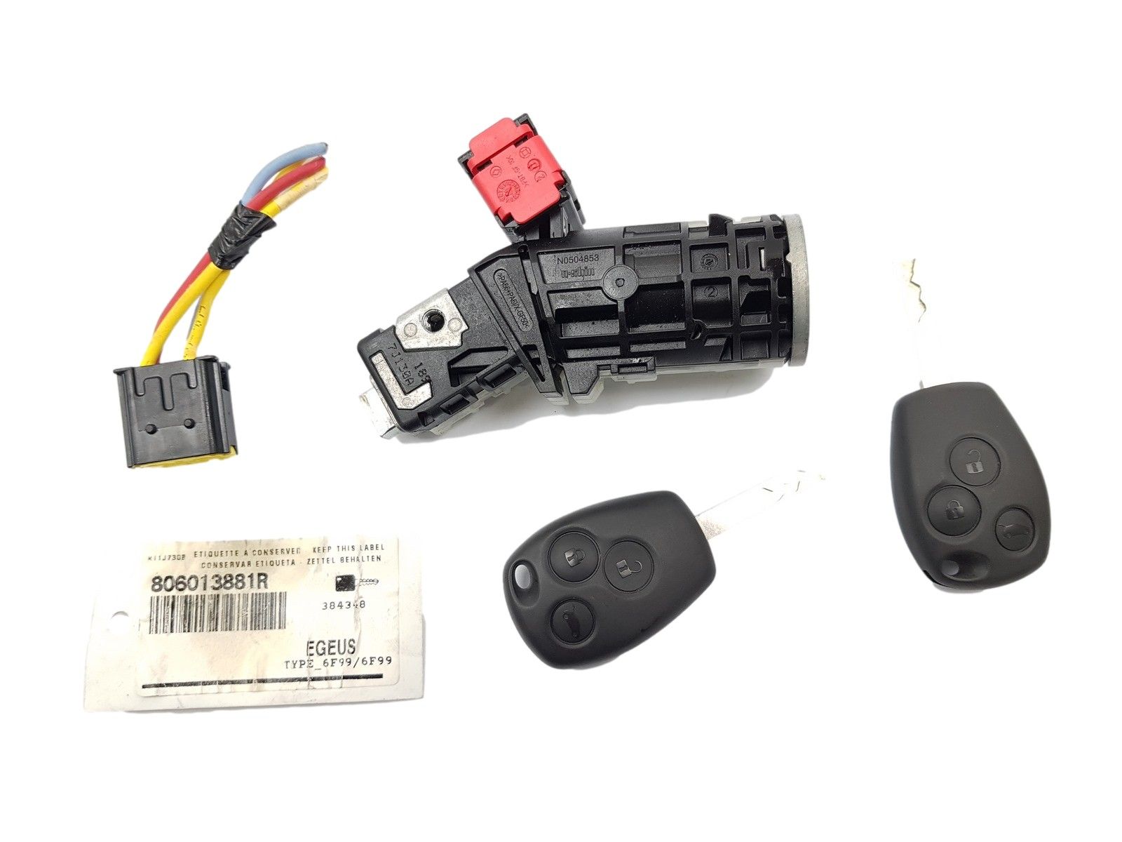 Ignition Switch Renault Trafic 3 NV300 487009186R 0km