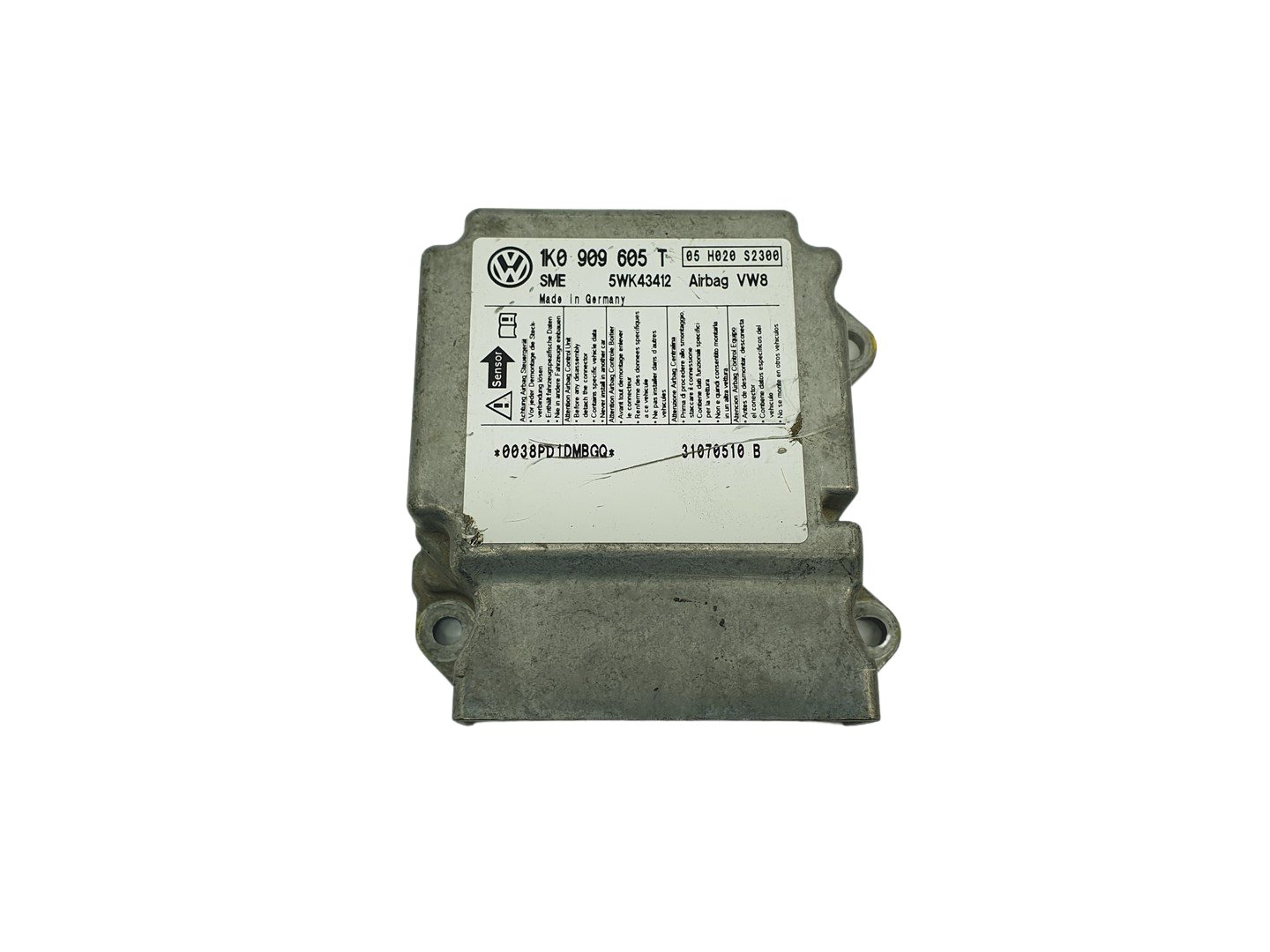 Controller 1K0909605T 5WK43412 VW Siemens 68866