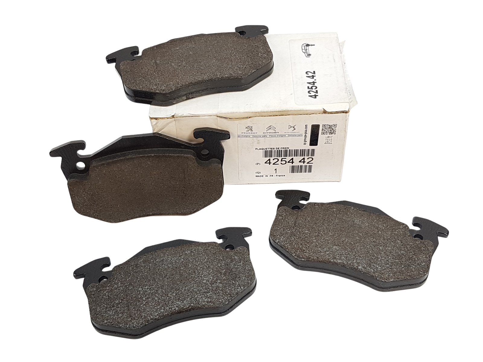 Brake Pads Rear ZX Saxo Xsara 206 425442 Citroen Peugeot Buy now!