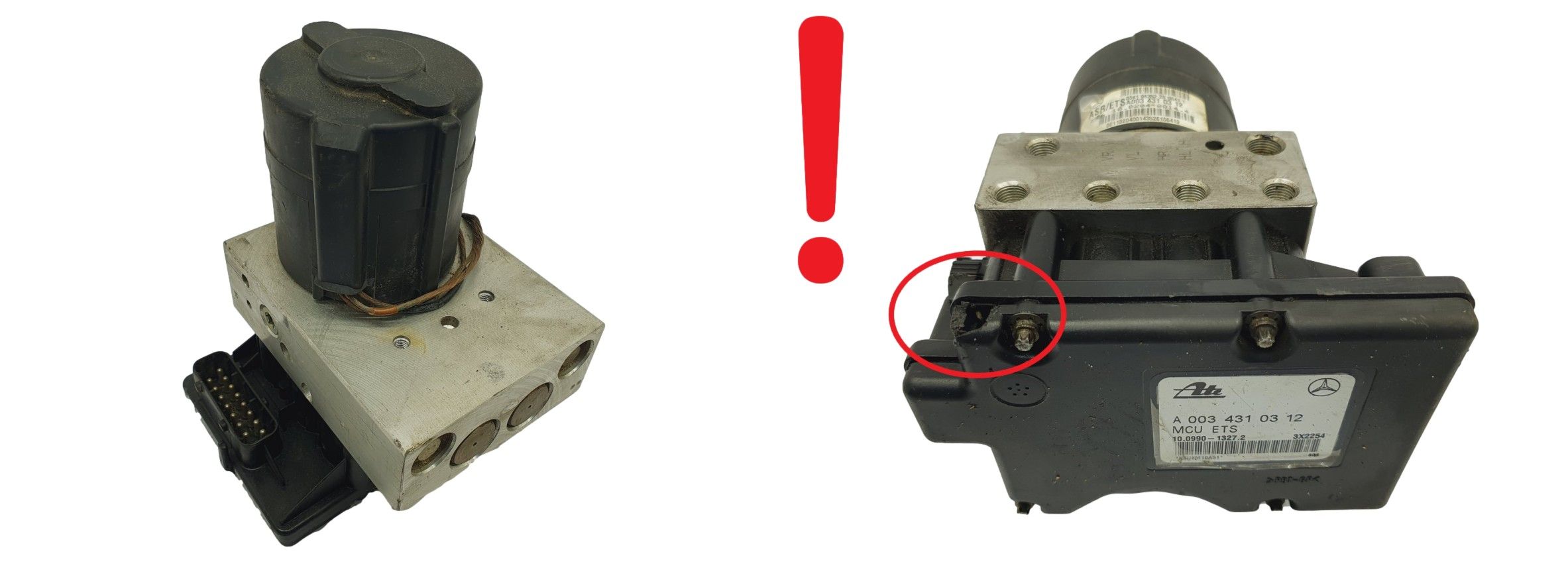 Abs Pump Mercedes CLK W208 A0034310312 10.09901327.2 Ate 65985