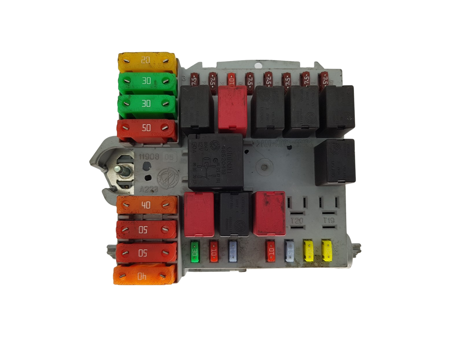 Fuse Box Fiat 51775688 0051775688057657