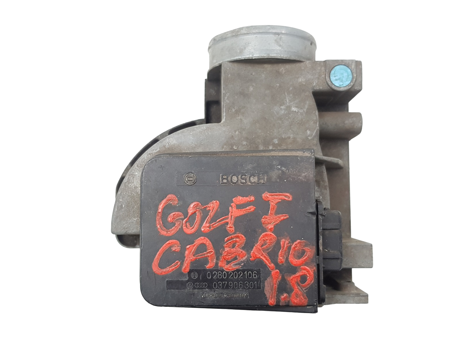 Air Flow Meter VWAG 037906301 0280202106 Bosch 1001