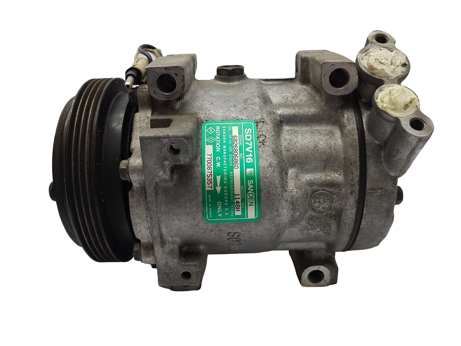Air Con Compressor/Pump Renault 7700875357 SD7V16 1148H Sanden